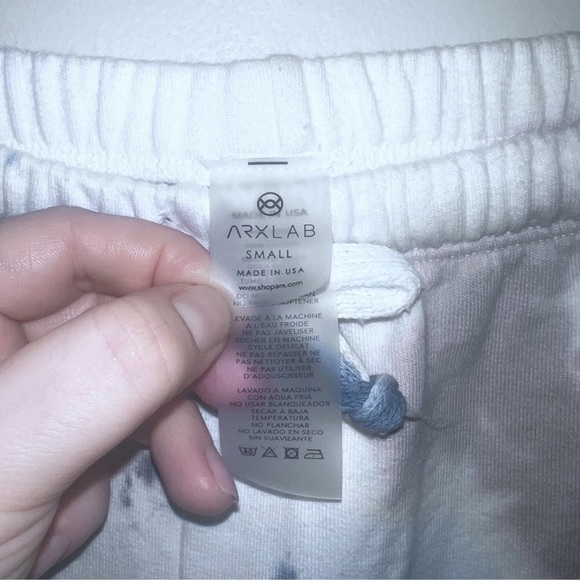 EUC ARX LAB Tie Dye Fleece Lined Jogger Pant - Picture 4 of 5